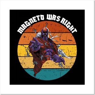 Magneto was right and sunset ,x men,sunset Posters and Art